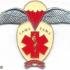 SOUTH AFRICA EMS Aero Medic Parachute jump qualification wings, silver, red img2592