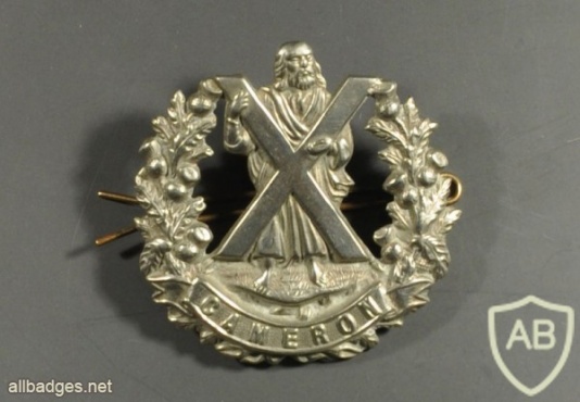 Cameron Highlanders Cap badge img2778