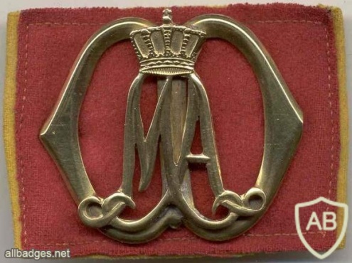 Royal Military Academy hat badge, 1947 img2852