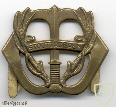 Regiment Stoottroepen Prins Bernhard hat badge, 1st model img2913