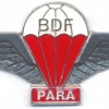BOTSWANA Parachutist Freefall qualification wings, new type