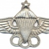 EGYPT Parachute Instructor wings, 3rd Class