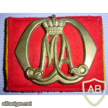 Royal Military Academy hat badge, 2nd model img3009