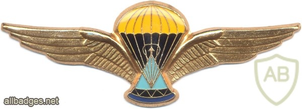 LESOTHO 2nd series PJI Dispatcher Parachute wings, gold img3028