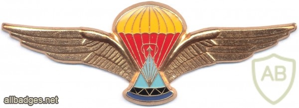 LESOTHO Parachute Instructor wings, gold, 2nd series img3023
