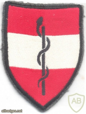 AUSTRIA Army (Bundesheer) - Medical School sleeve patch img3662