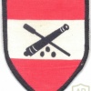 AUSTRIA Army (Bundesheer) - Artillery School sleeve patch