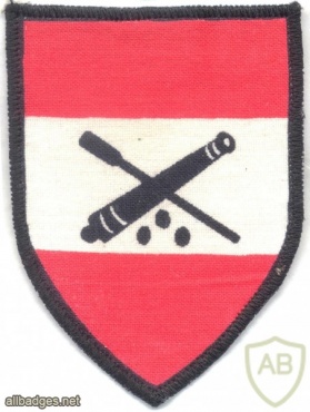 Artillery School sleeve patch img3650