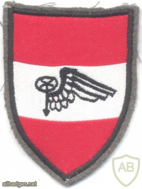 AUSTRIA Army (Bundesheer) - Transportation School sleeve patch img3659