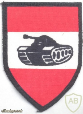 AUSTRIA Army (Bundesheer) - Armor School sleeve patch img3653