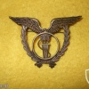 Portuguese Air Force supply uniform metal chest badge