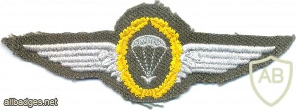 WEST GERMANY Bundeswehr - Army Parachutist wings, Master, cloth #3 img3748