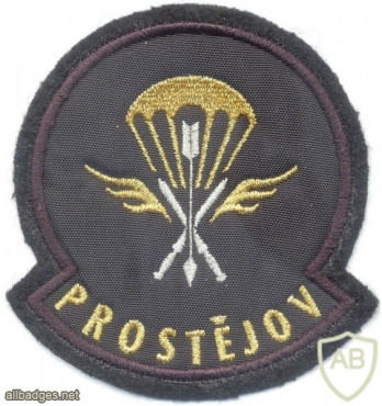 CZECH REPUBLIC 6th Special Center parachutist patch, dress version img3767