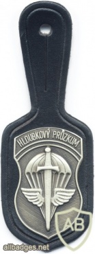 CZECH REPUBLIC 115th Long Range Reconnaissance Battalion Prostejov pocket badge img3912
