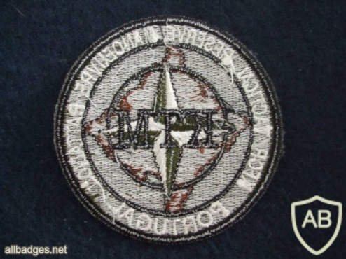 Portuguese Armed Forces NATO KFOR Tactital Reserve Manoeuvre Battalion uniform patch badge img4289