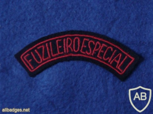Portuguese Navy "Special Marine" red and dark blue uniform patch badge img4367