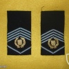 Portuguese Air Force warrant officer rank slides
