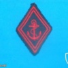 older model of Portuguese Navy sleeve patch for the maneuver operators