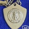 סמל חיל הים ומגן - מחזיק מפתחות עם הקדשה.