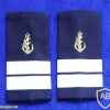 Apprentice epaulettes of a seafarers course - Fifth stage