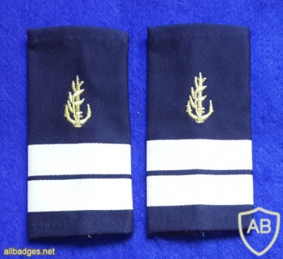 Apprentice epaulettes of a seafarers course - Fifth stage img4751