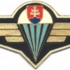 SLOVAK REPUBLIC Air Force Parachutist wings