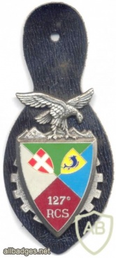 FRANCE 127th Command and Support Regiment pocket badge img5352