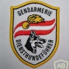 Gendarmerie canine officer