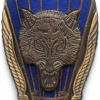 BELARUS Special Airborne Brigade parachutist badge, wolf img5463