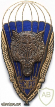 BELARUS Special Airborne Brigade parachutist badge, wolf img5463
