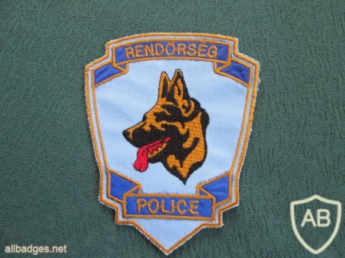 Hungarian police (rendőrség) canine unite img5440