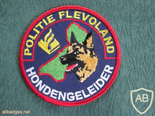 Flevoland province police dog handler img5439