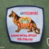 Canine patrol officer, New Zealand