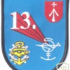 GERMANY Navy - Naval Techical School (13.Inspection) sleeve patch