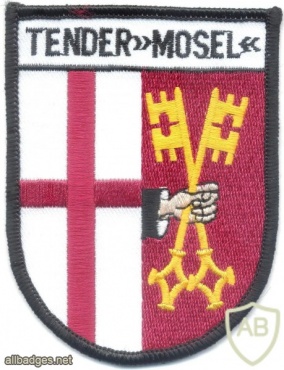 GERMANY Navy - A512 "Mosel" tender crew sleeve patch img5618