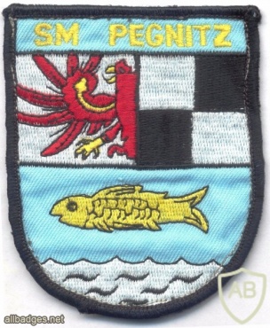 GERMANY Navy - M1090 "Pegnitz" minesweeper ship crew sleeve patch img5620