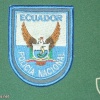 National police of Ecuador patch