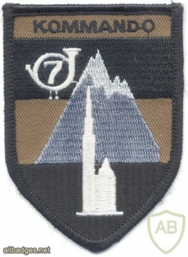 AUSTRIA Army (Bundesheer) - 7th Infantry Brigade (7. Jägerbrigade) sleeve patch img5708