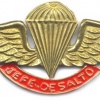 COLOMBIA Jumpmaster Parachutist wings, type- 3