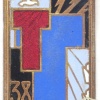 FRANCE Army 38th Signals Regiment pocket badge