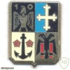 FRANCE 10th Engineer Regiment (10e RG) pocket badge
