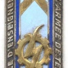FRANCE Army Technical School pocket badge