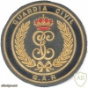 SPAIN Guardia Civil UEI - Rapid Reaction Group sleeve patch
