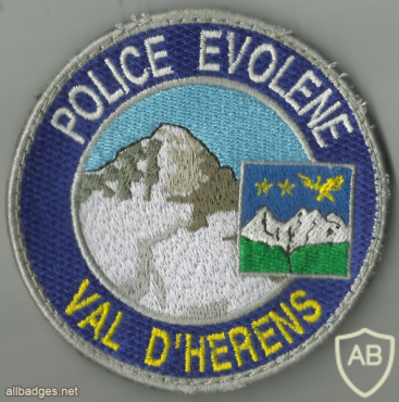 Evolene municipal police patch img6503