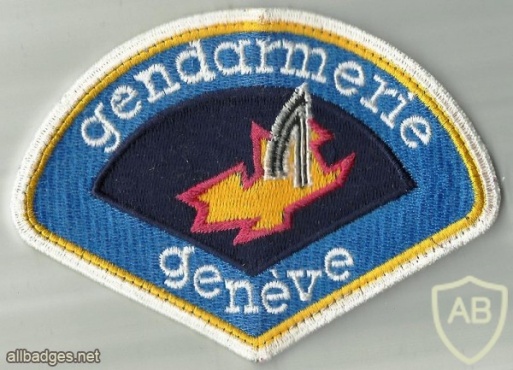 Cantonal Police, Geneve Gendarmerie  patch img6491