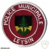 Leysin municipal police patch