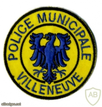 Villeneuve municipal police patch img6519