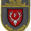  Forel-Lavaux municipal police patch