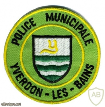 Yverdon-les-Bains municipal police patch img6510