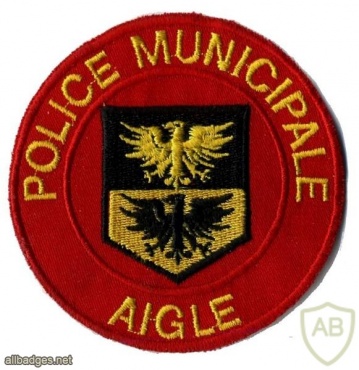 Aigle municipal police patch img6507